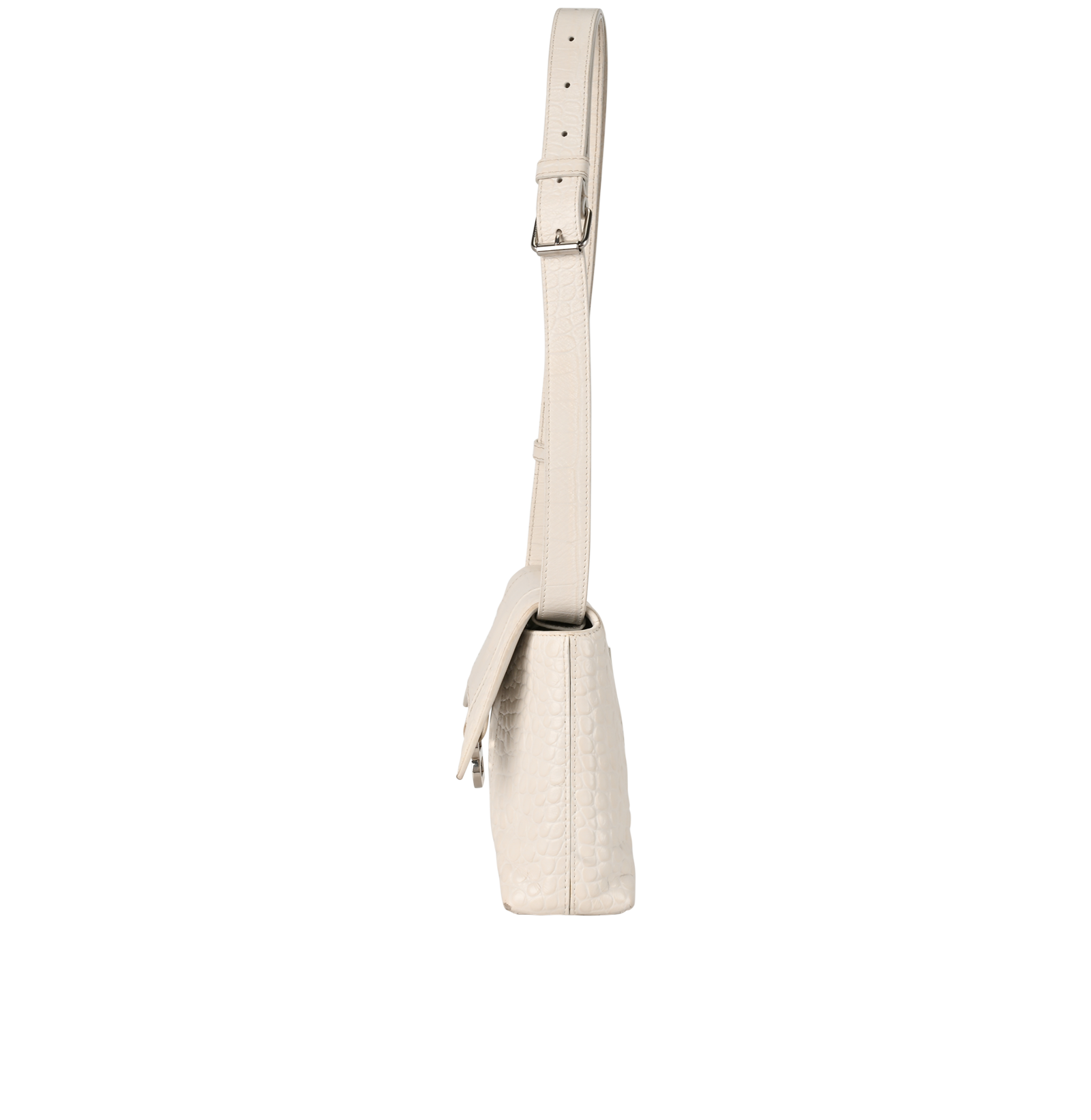 Downtown XS, &pound;350, Handbags, White, Leather, Bottom view